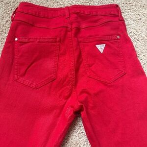 Red Guess Jeans